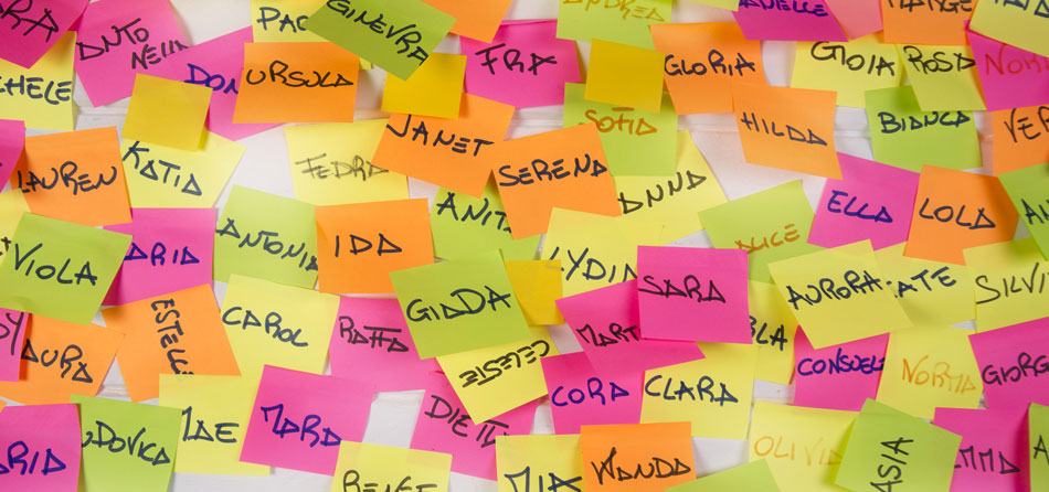 nombre esencial en papelitos