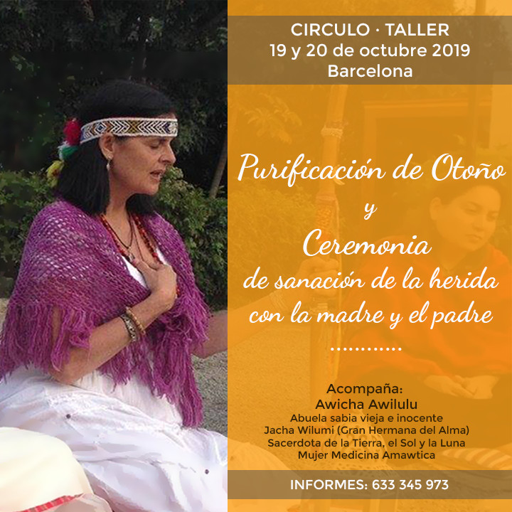 Circulo Taller con Awicha Awilulu (Abuela vieja, sabia e inocente) 19-20&nbsp;OCT-2019