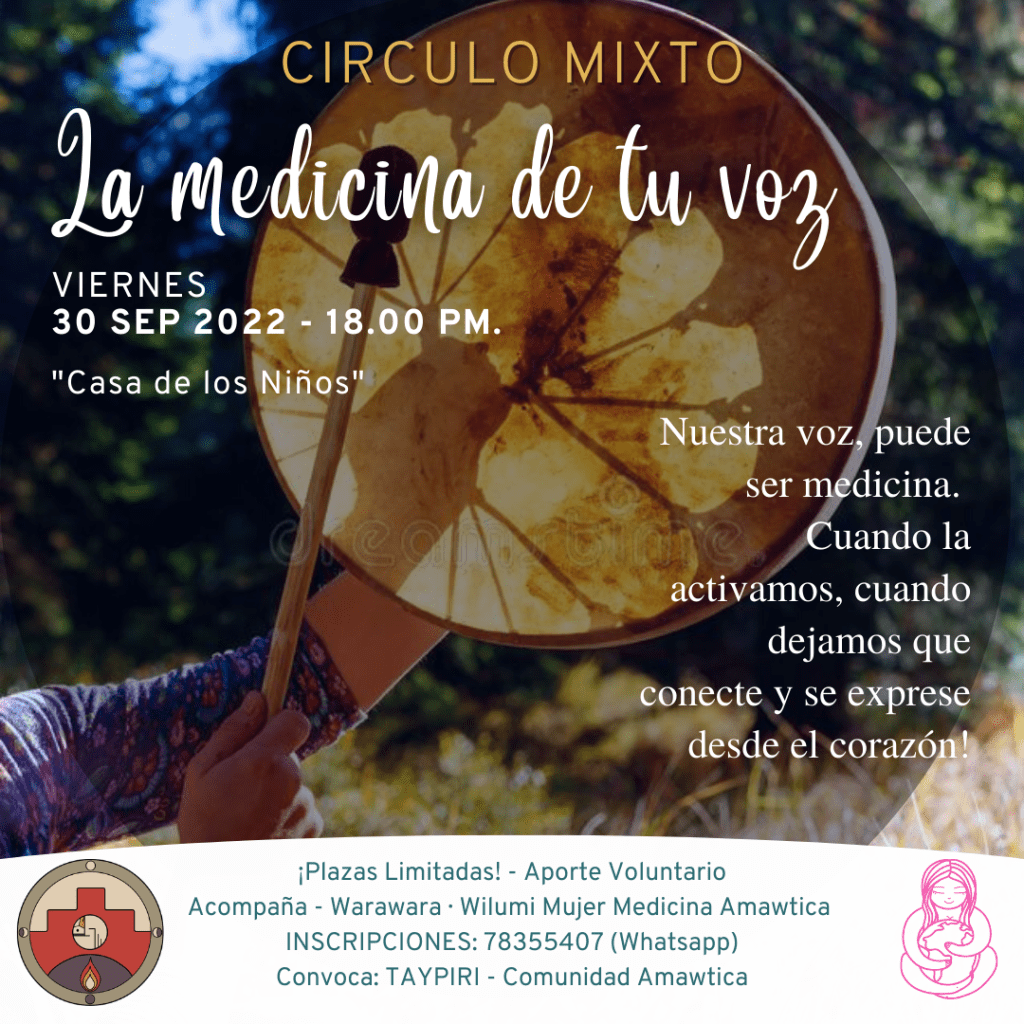 Circulo Taller – La Medicina de tu voz 